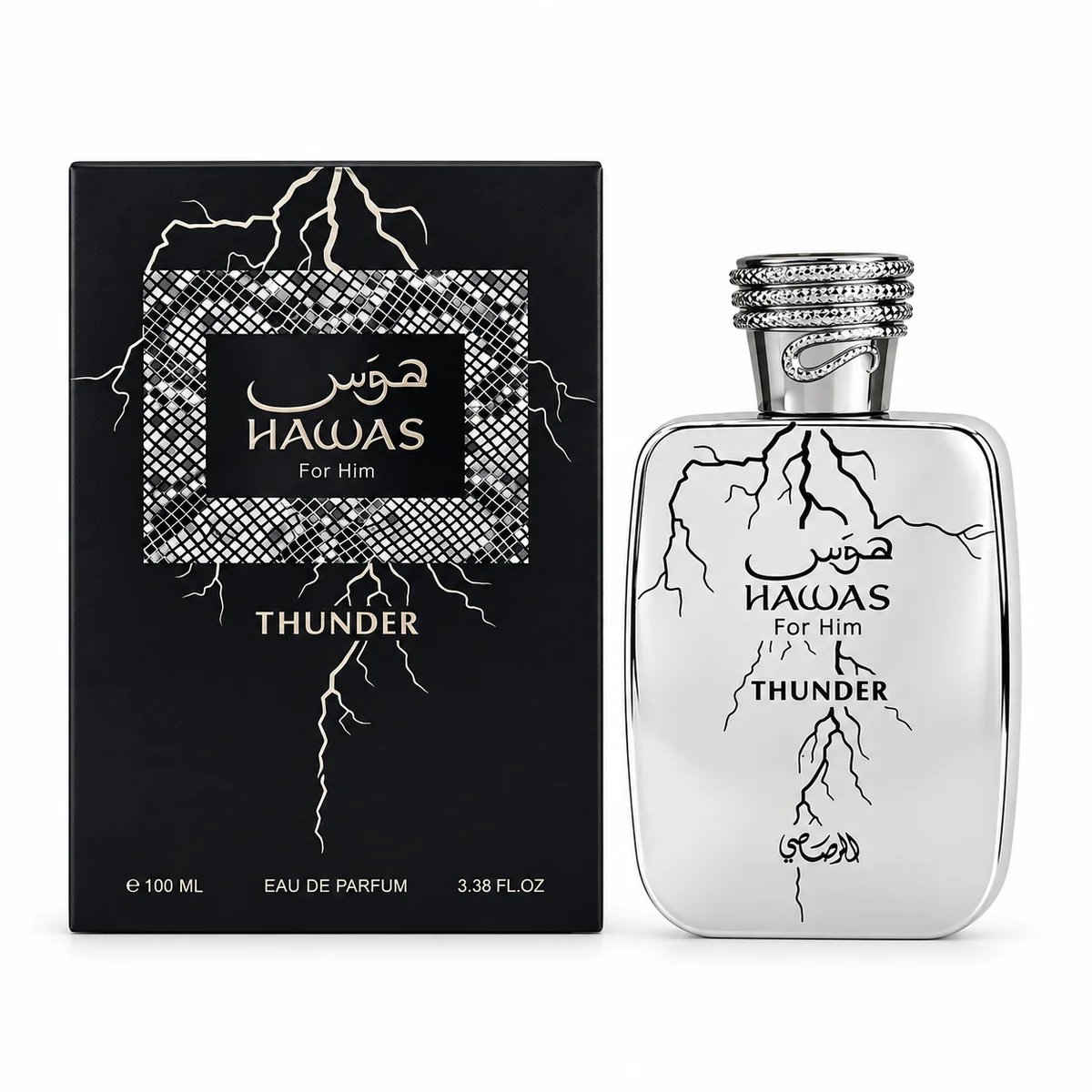 Hawas Thunder, Rasasi, Eau de Parfum, Hombre, 100ml