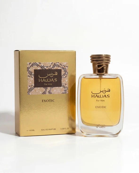 Hawas Exotic, Rasasi, Eau de Parfum, Hombre, 100ml