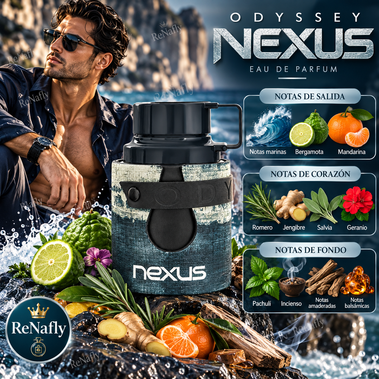 Odyssey Nexus, Armaf, Eau de Parfum, Unisex, 100ml