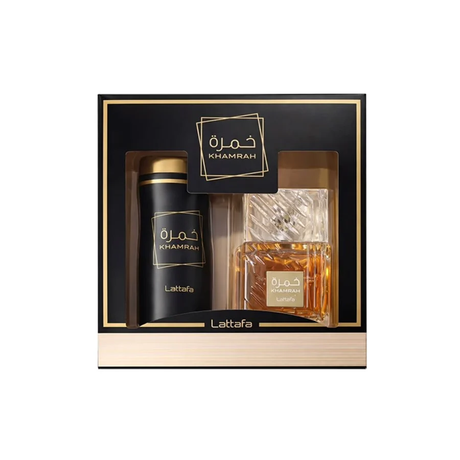 Set de Khamrah, Lattafa, Eau de Parfum, Unisex, 2pcs
