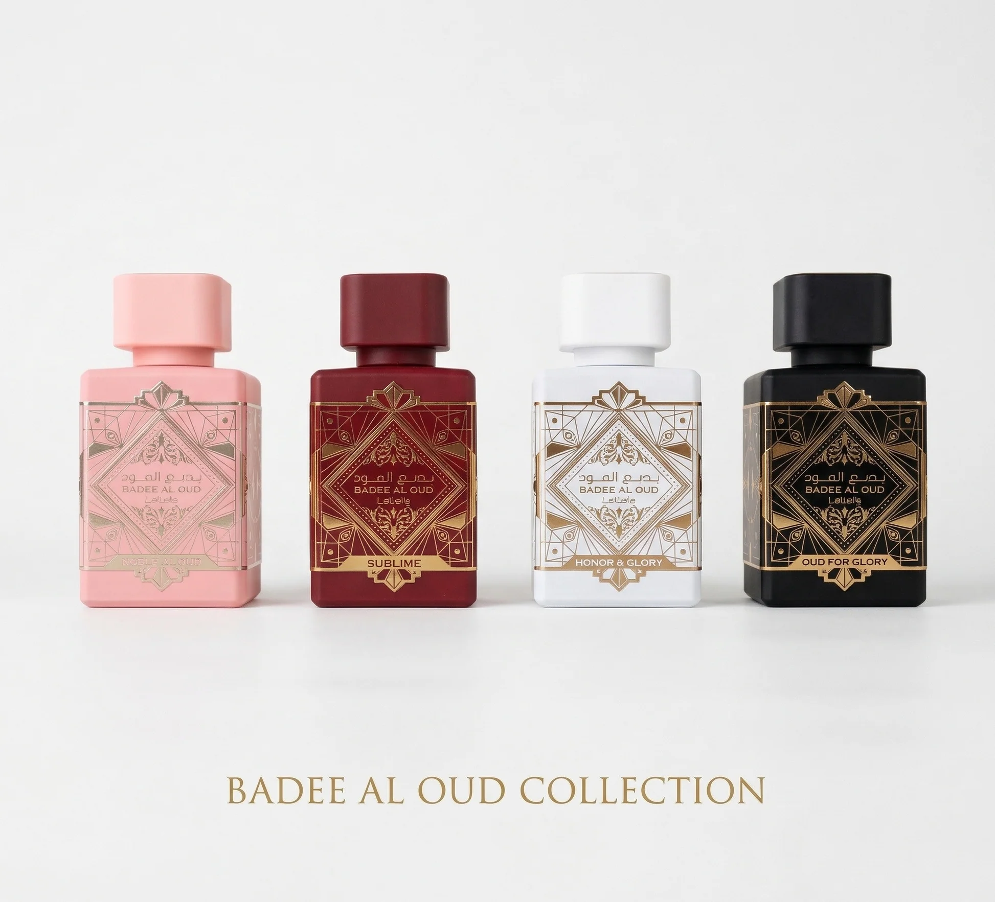 Badee Al Oud Collection, Lattafa, Eau de Parfum, 4x25ml