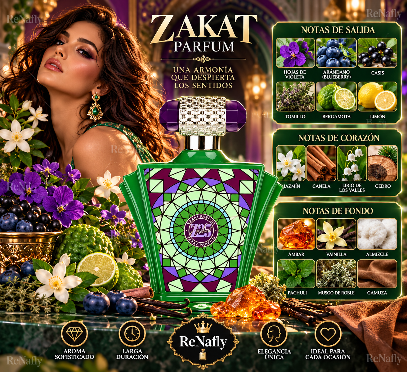 Zakat Z25, Dupe Karol G, Eau de Parfum, Unisex, 100ml