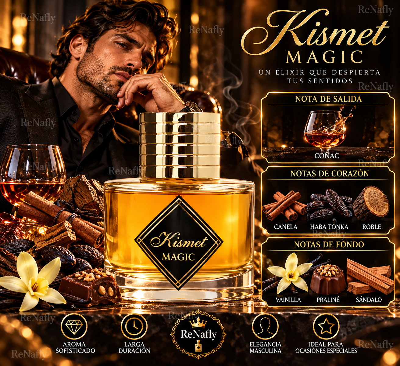 Kismet Magic, Maison Alhambra, Eau de Parfum, Unisex, 100ml