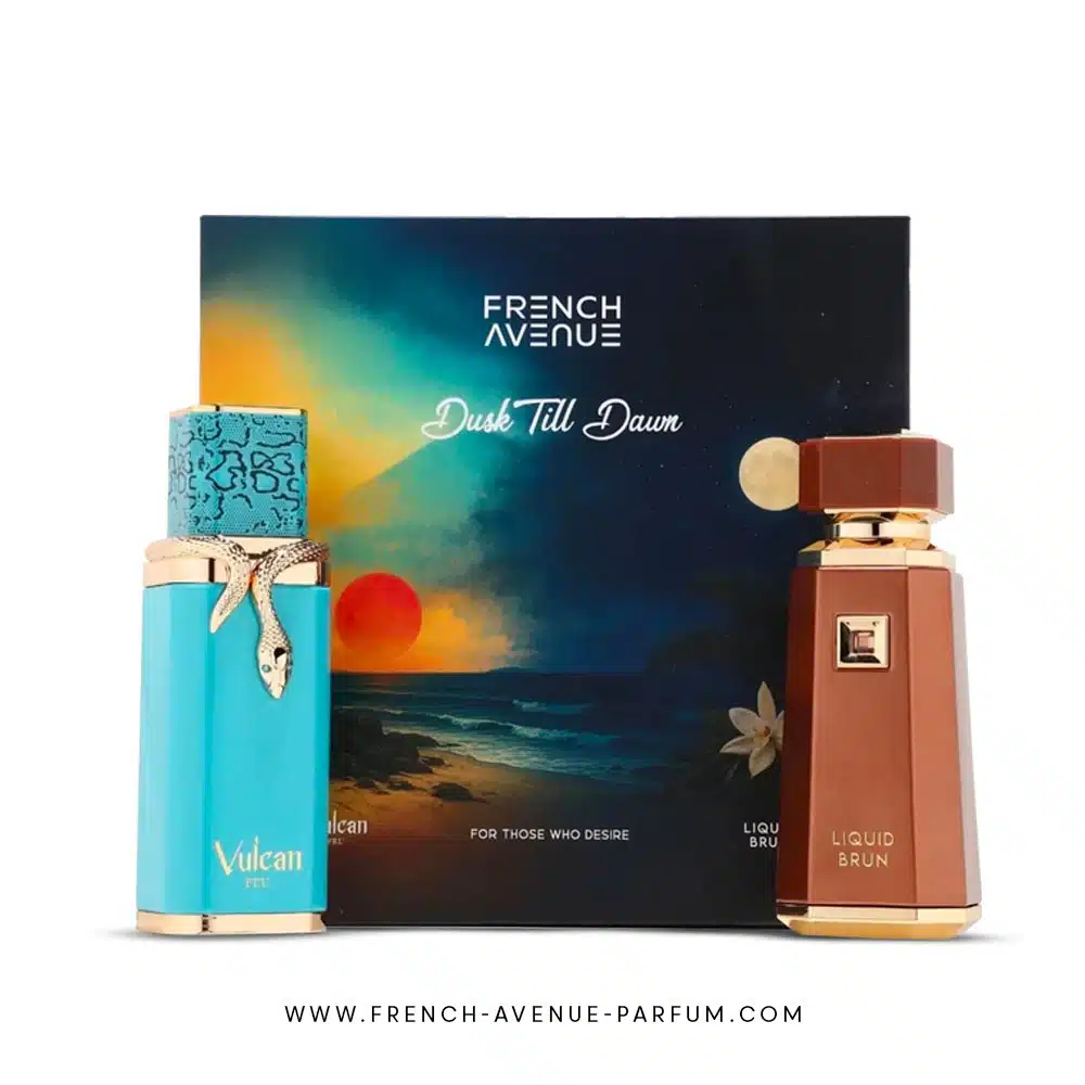Set Vulcan Feu y Liquid brun, French Avenue, Eau de Parfum, 200ml
