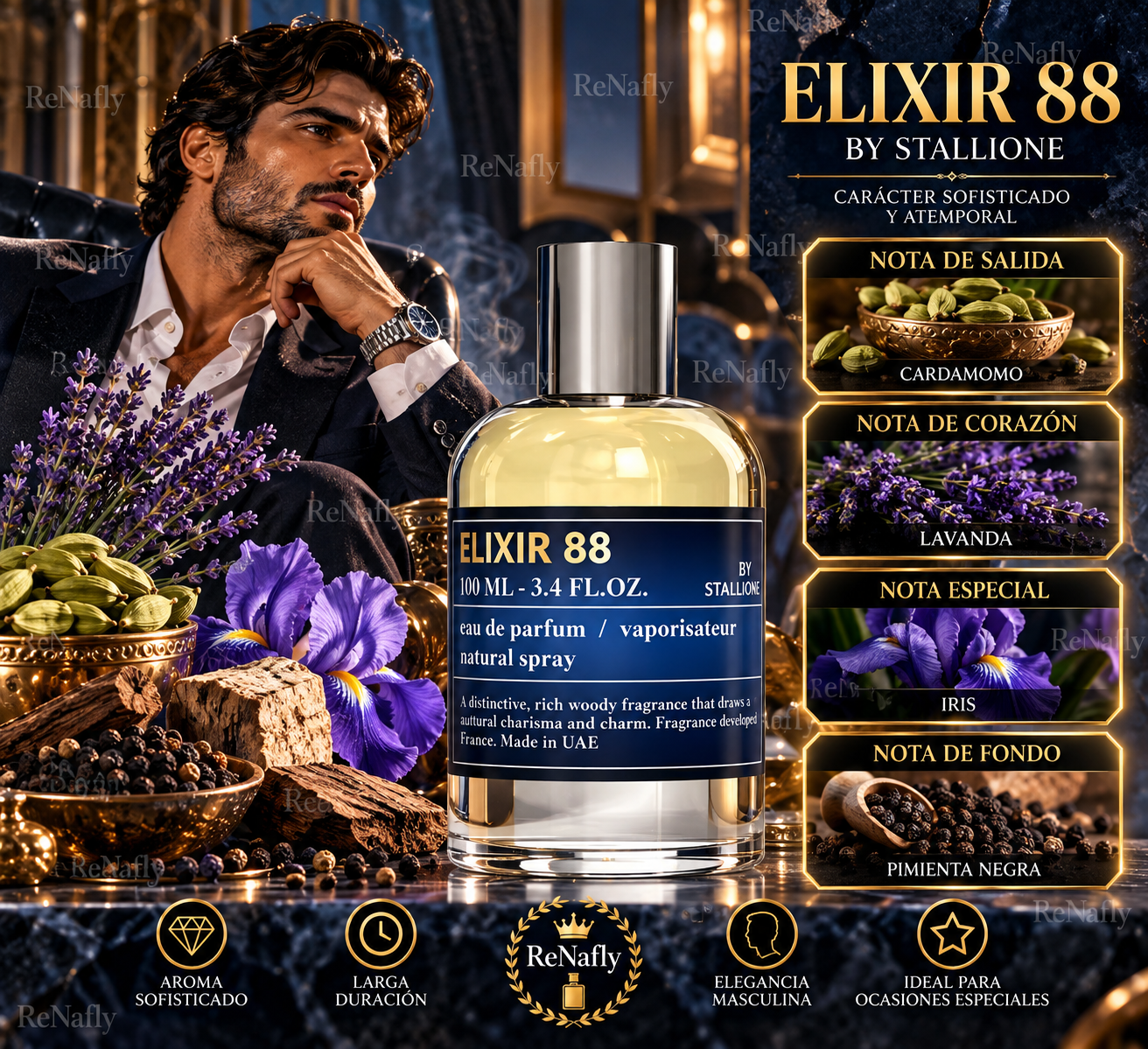 Elixir 88, Stallion 53, Eau de Parfum, Unisex, 100ml