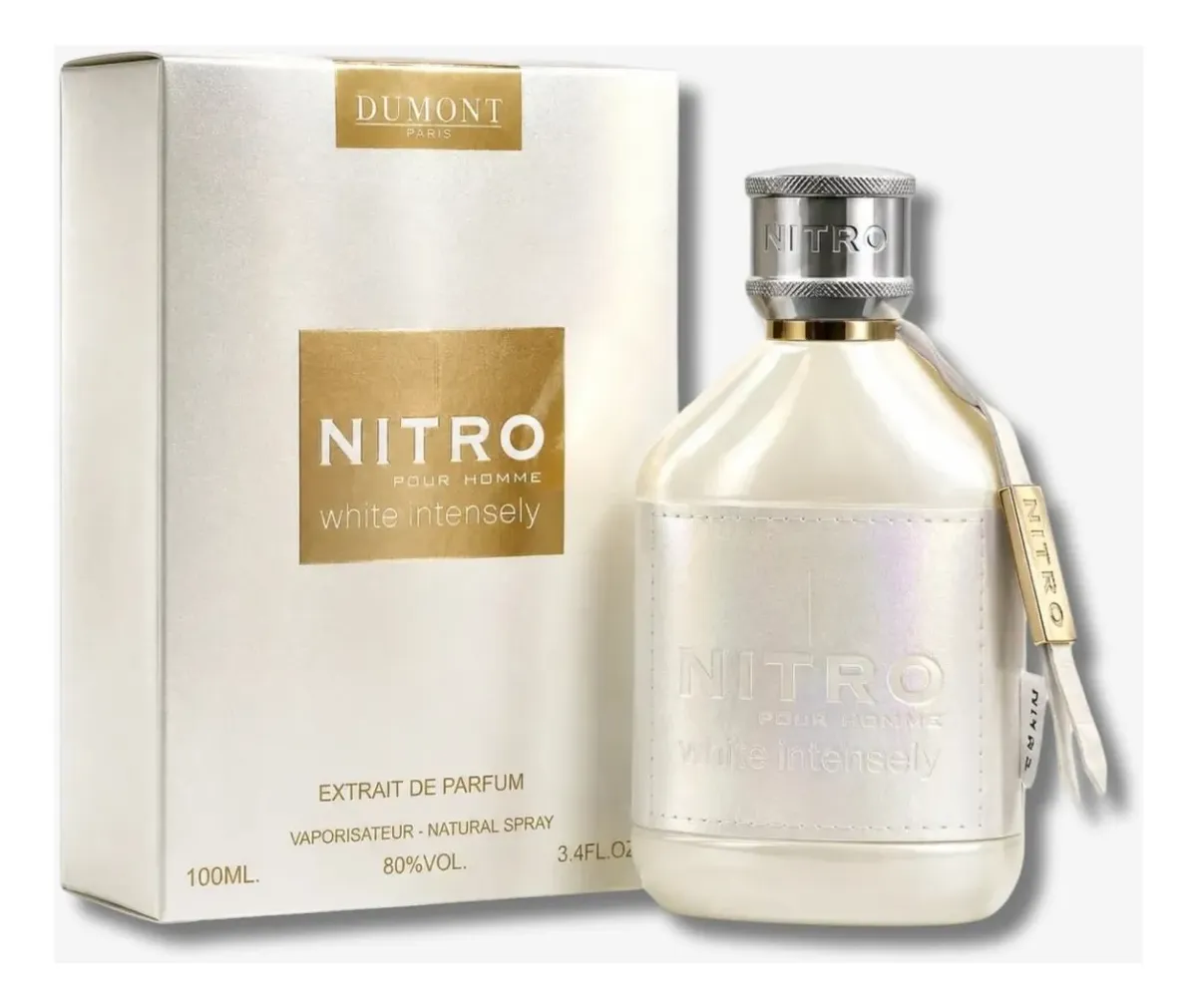 Nitro white Intensely, Dumont, Extracto de Parfum, Hombre, 100ml