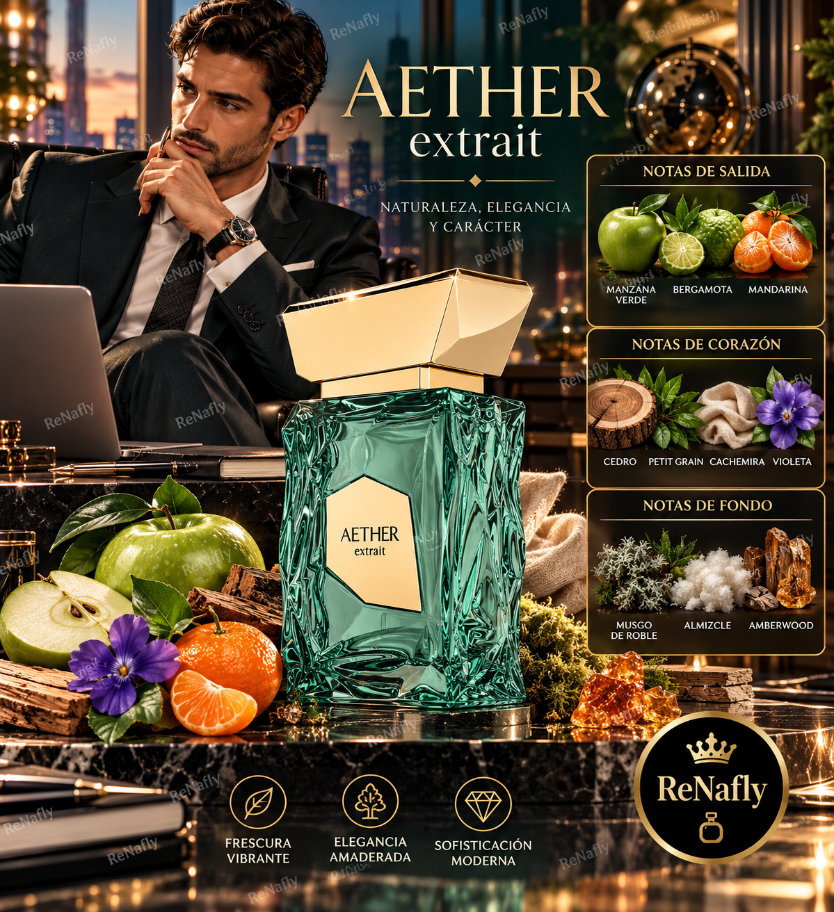 Aether, French Avenue, Extrait de Parfum, Unisex, 100ml