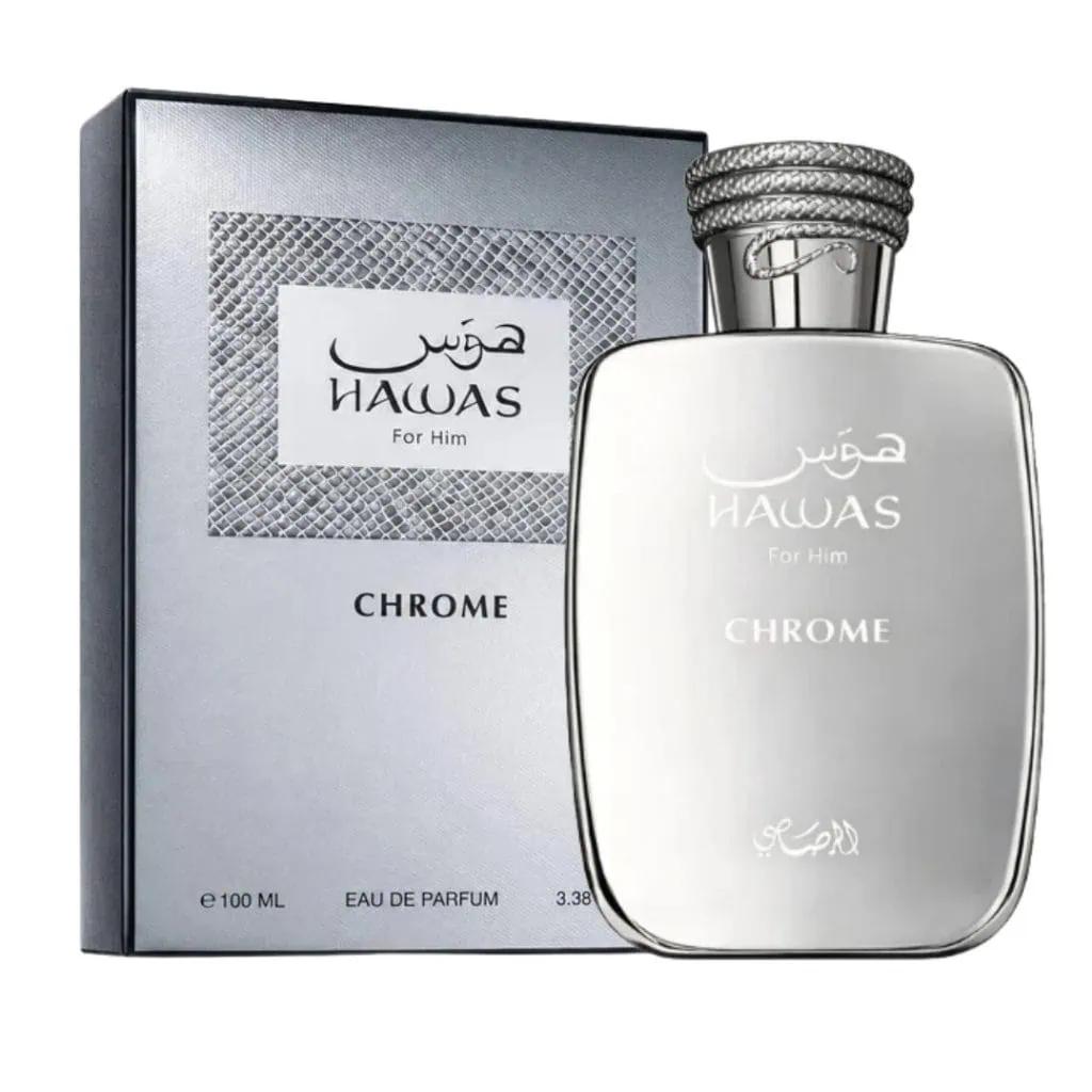 Hawas Chrome, Rasasi, Eau de Parfum, Unisex, 100ml