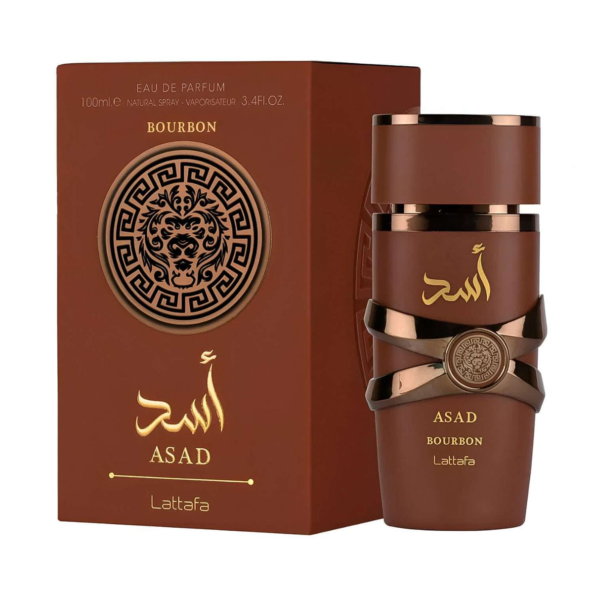 Asad Bourbon Lattafa, Eau de Parfum, Men, 100ml