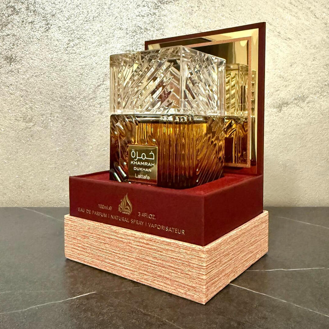Khamrah Dukhan Lattafa, Eau de Parfum, Men, 100ml